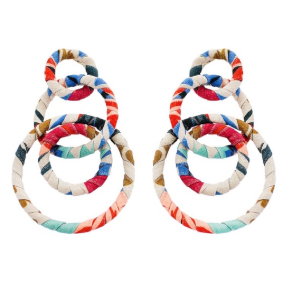 Panacea Multi Circle Earrings